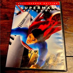 DC Superman Return Full Screen Edition DVD Rare! Great Condition